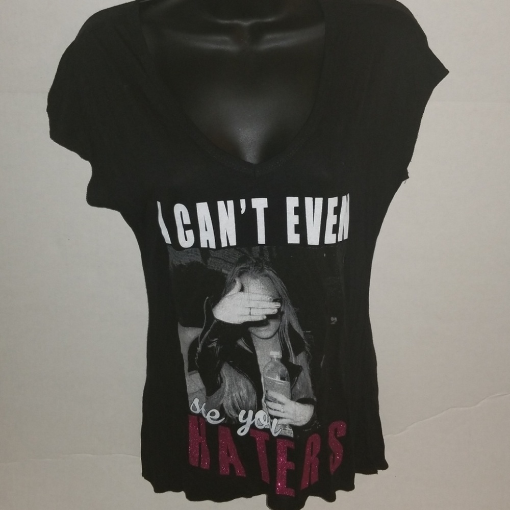 I CAN'T EVEN SEE YOU HATERS TRENDY SHIRT